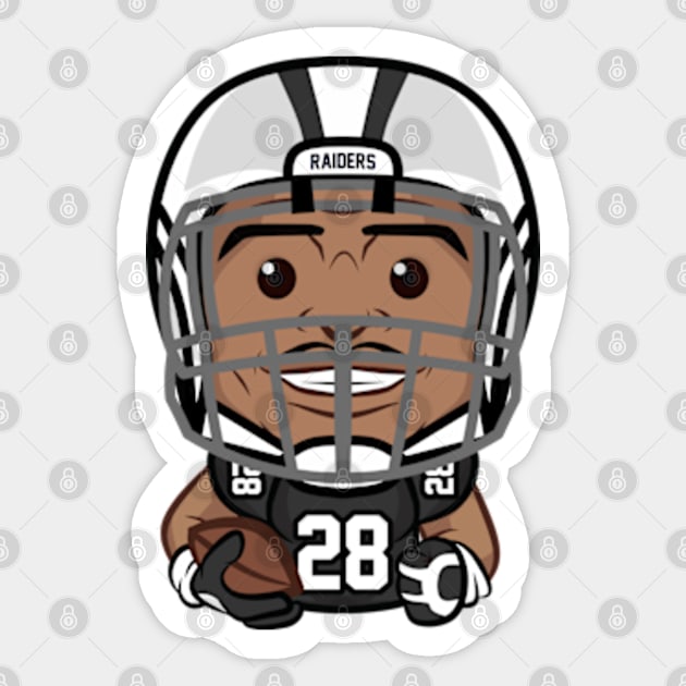 Josh Jacobs Sticker by Mudahan Muncul 2022